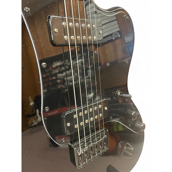 Used Harley Benton JA baritone Black Baritone Guitars