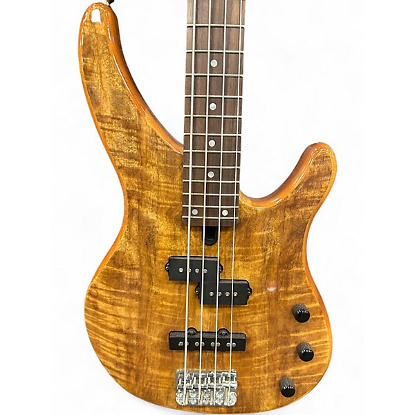 Used Yamaha TRBX174EW Natural Electric Bass Guitar
