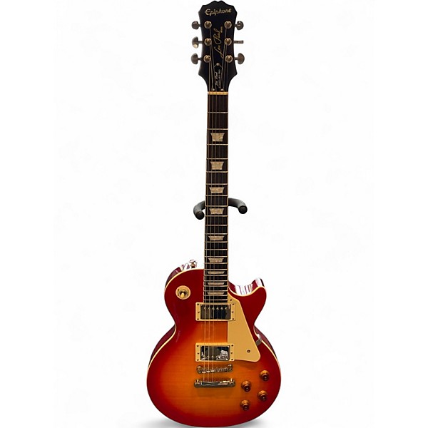 Used Epiphone Les Paul Standard Pro Heritage Cherry Sunburst Solid Body Electric Guitar