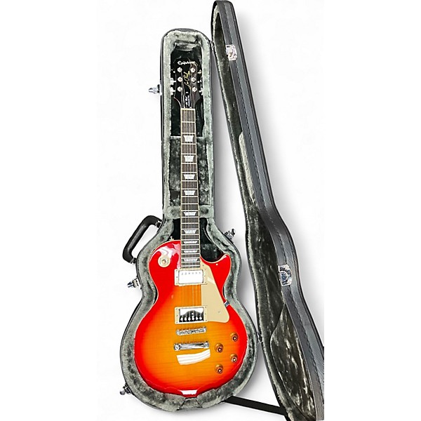 Used Epiphone Les Paul Standard Pro Heritage Cherry Sunburst Solid Body Electric Guitar