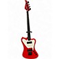 Used Moses Graphite Peace T-Bird Cardinal Red Electric Bass Guitar thumbnail