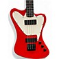 Used Moses Graphite Peace T-Bird Cardinal Red Electric Bass Guitar