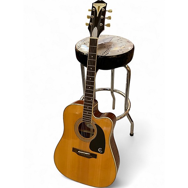 Used Epiphone PRO-1 Ultra Natural Acoustic Electric Guitar
