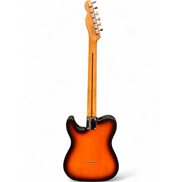 Used Fender Deluxe Nashville Telecaster 3 Color Sunburst Solid Body Electric Guitar