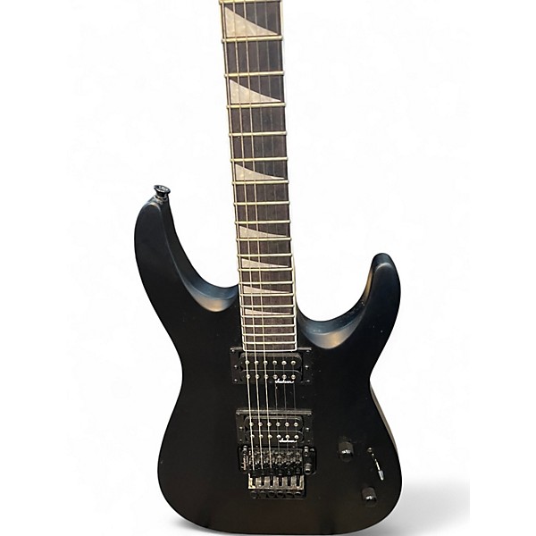 Used Jackson JS32 Dinky Satin Black Solid Body Electric Guitar