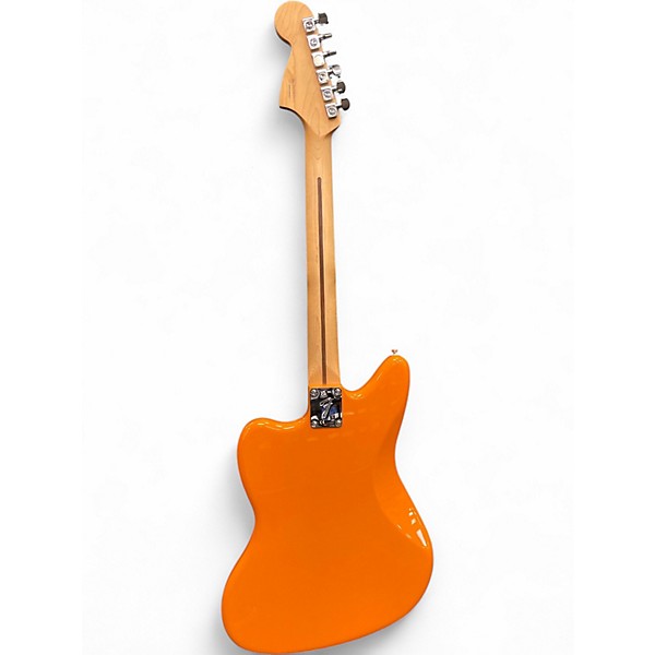 Used Fender Player Jaguar Capri Orange Solid Body Electric Guitar
