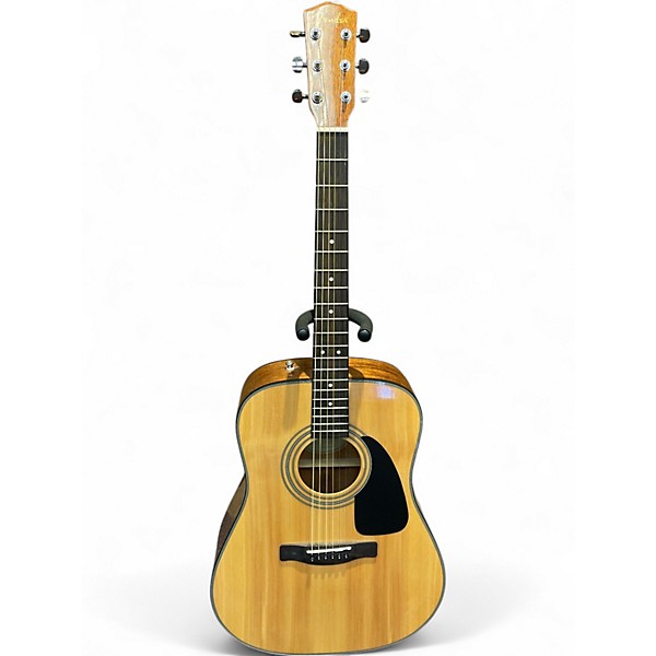 Used Fender DG8S Natural Acoustic Guitar
