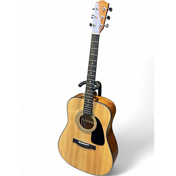Used Fender DG8S Natural Acoustic Guitar