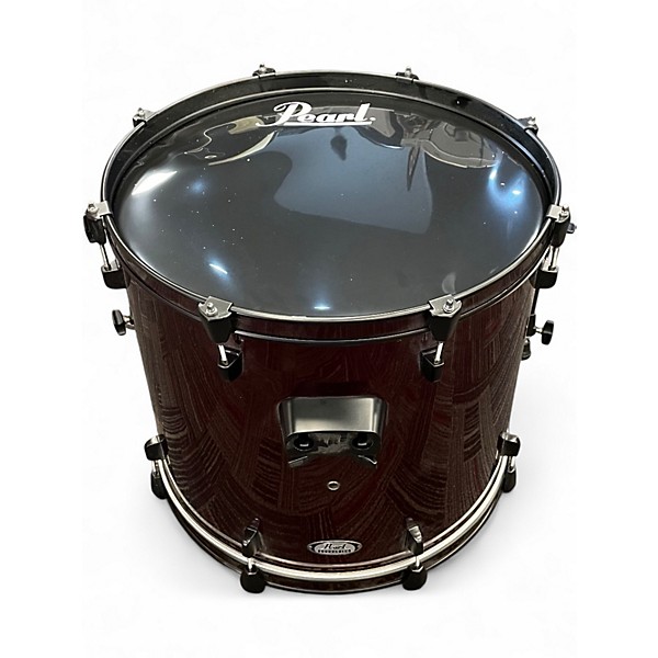 Used Pearl 5 Piece Soundcheck Wine Red Drum Kit