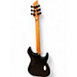 Used Schecter Guitar Research C1 Standard Left Handed Black Fade Burst Burl Electric Guitar