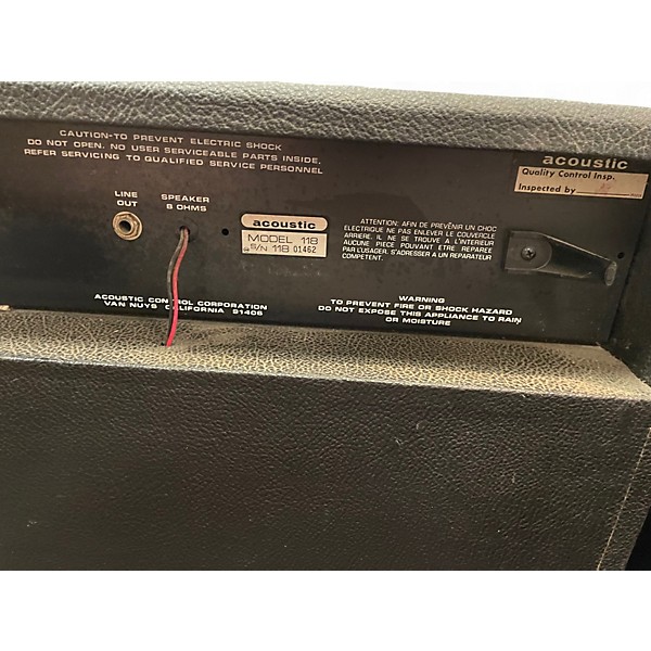 Used Acoustic Model 118 Bass Combo Amp