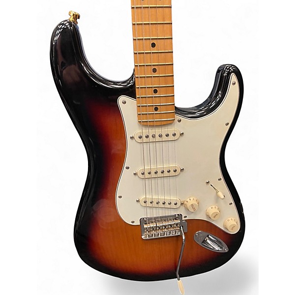Used Fender Player Stratocaster Sunburst Solid Body Electric Guitar