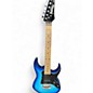 Used Ibanez GRGM21M MIKRO Blue Burst Solid Body Electric Guitar thumbnail