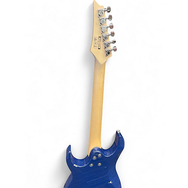 Used Ibanez GRGM21M MIKRO Blue Burst Solid Body Electric Guitar