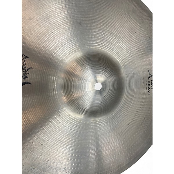 Used Zildjian 18in Avedis Fast Crash Cymbal