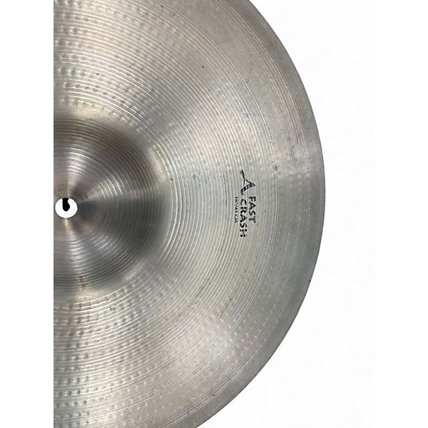 Used Zildjian 18in Avedis Fast Crash Cymbal