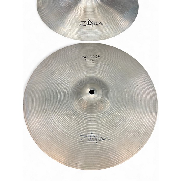 Used Zildjian 14in Avedis Hi Hat Pair Cymbal