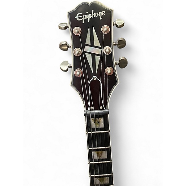 Used Epiphone Les Paul Prophecy Custom EX OLIVE TIGER Solid Body Electric Guitar