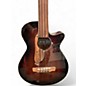 Used Ibanez AEGB24FE Brown Sunburst Acoustic Bass Guitar