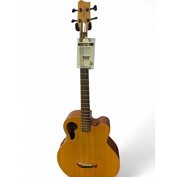 Used Tacoma Thunderchief CB10C Natural Acoustic Bass Guitar