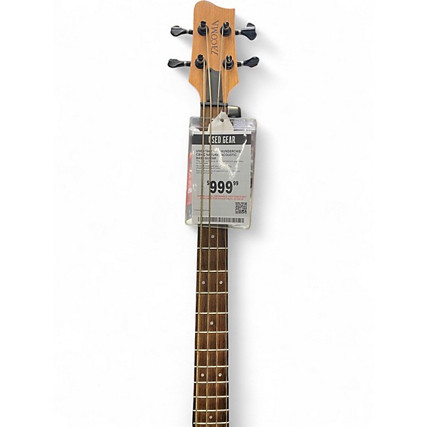Used Tacoma Thunderchief CB10C Natural Acoustic Bass Guitar