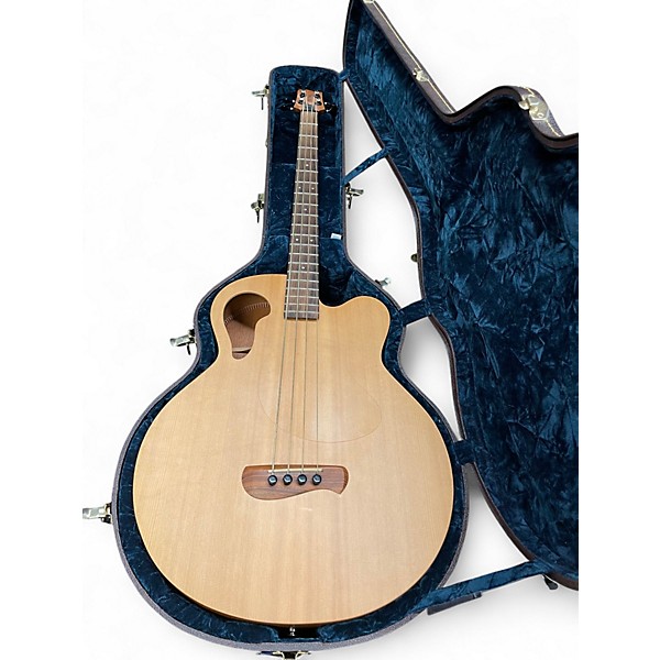 Used Tacoma Thunderchief CB10C Natural Acoustic Bass Guitar
