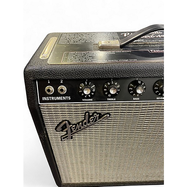 Used Fender 1965 Princeton Reverb 15W 1x10 Tube Guitar Combo Amp