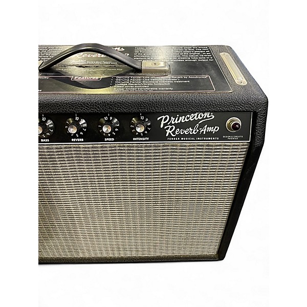 Used Fender 1965 Princeton Reverb 15W 1x10 Tube Guitar Combo Amp