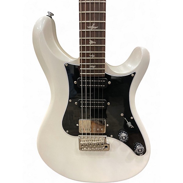 Used PRS SE STUDIO STANDARD Pearl White Solid Body Electric Guitar