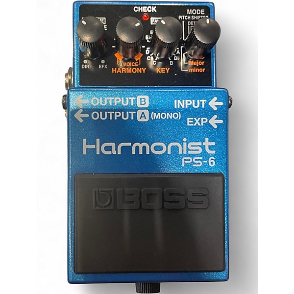 Used BOSS PS6 Harmonist Effect Pedal