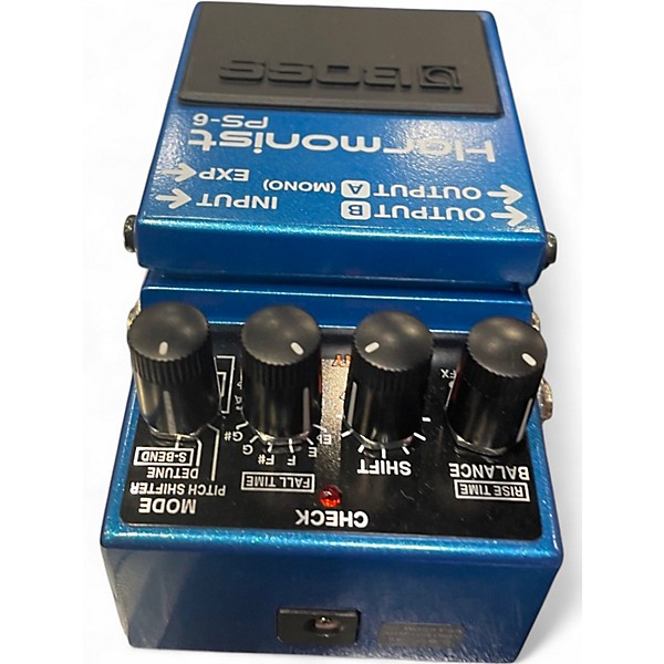 Used BOSS PS6 Harmonist Effect Pedal