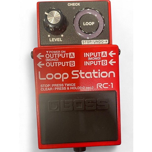 Used BOSS RC1 Loop Station Pedal