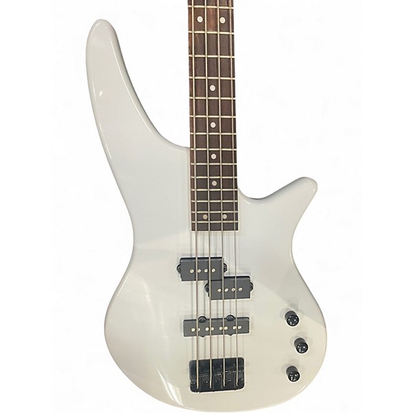 Used Jackson JS2 Concert White Electric Bass Guitar