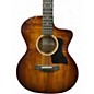 Used Taylor 224CEKDLX Shaded Edge Burst Acoustic Electric Guitar