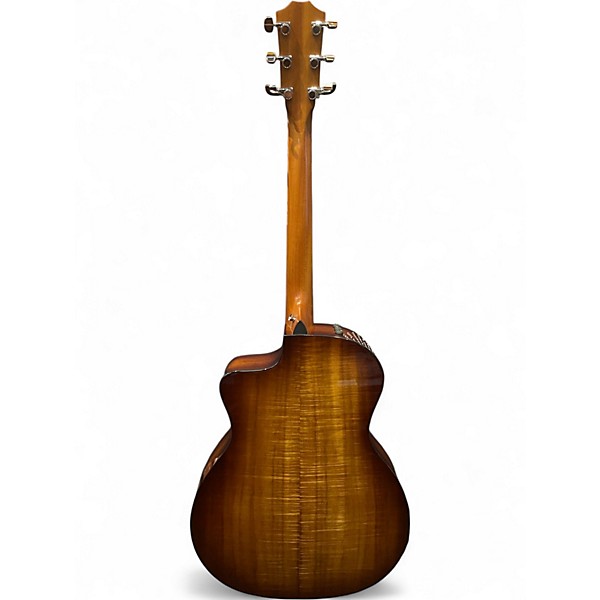 Used Taylor 224CEKDLX Shaded Edge Burst Acoustic Electric Guitar