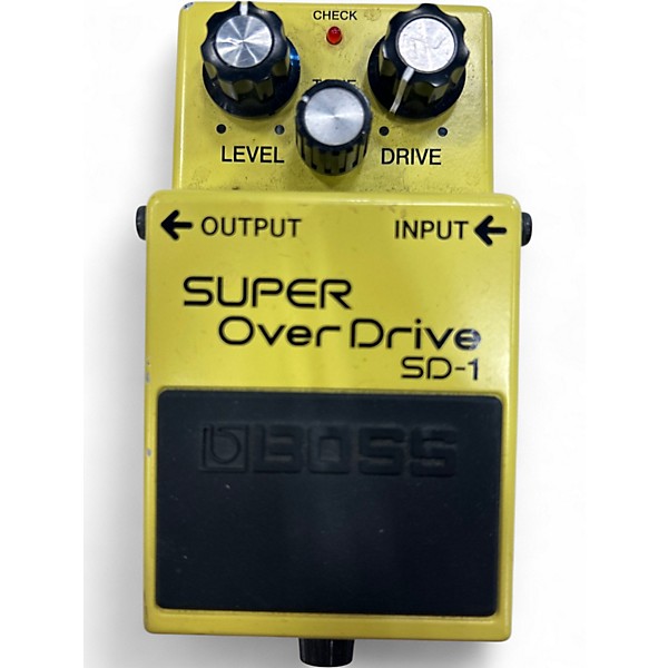 Used BOSS SD1 Super Overdrive Effect Pedal