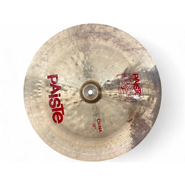 Used 2020s Paiste 18in 2002 Cymbal