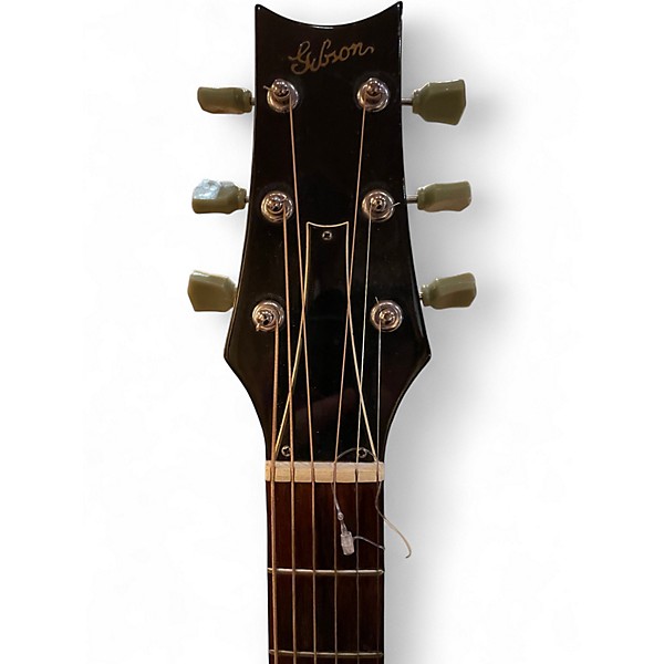 Vintage 1976 Gibson MK35 2 Color Sunburst Acoustic Electric Guitar