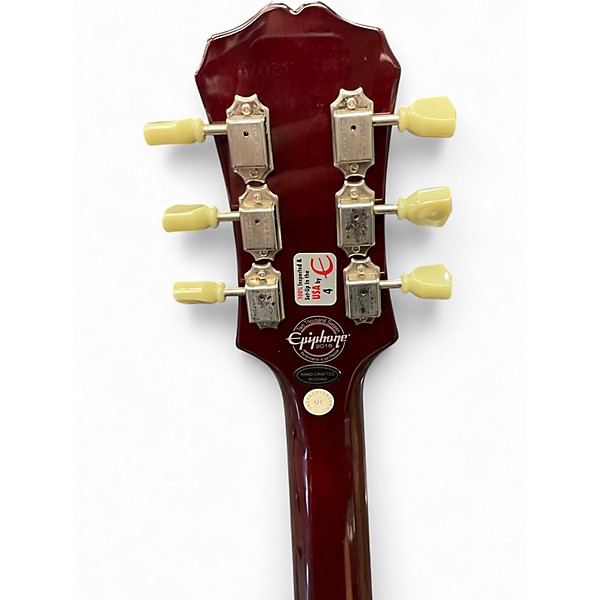 Used Epiphone Blues Hawk Wine Red Hollow Body Electric Guitar