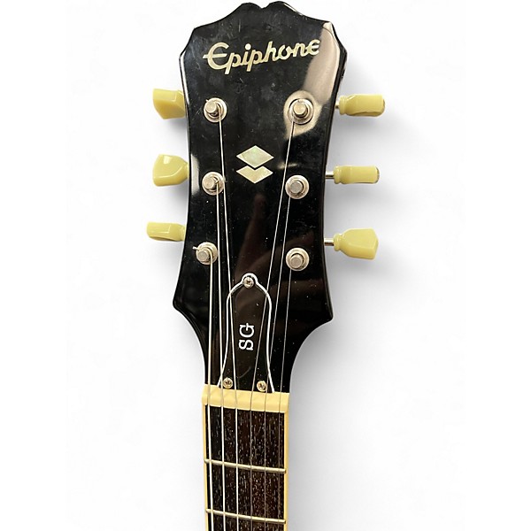 Used Epiphone Blues Hawk Wine Red Hollow Body Electric Guitar
