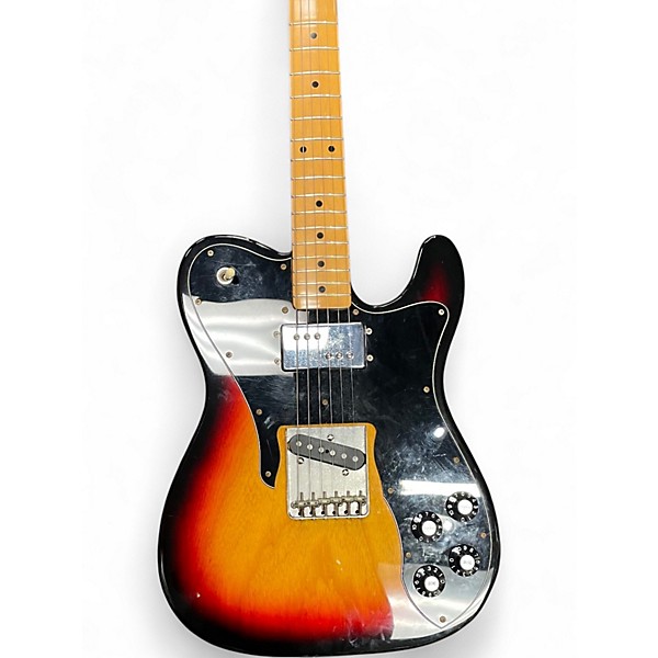 Used Fender TC-72 Telecaster Custom Reissue MIJ 3 Color Sunburst Solid Body Electric Guitar