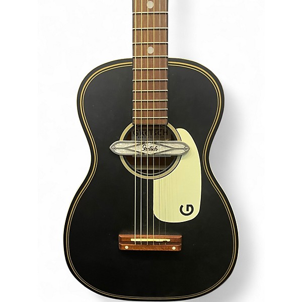Used Gretsch Guitars G9520 Jim Dandy Flat Top Black Acoustic Guitar