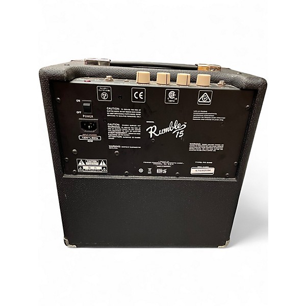 Used Fender RUMBLE 15 Bass Combo Amp