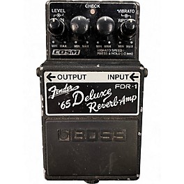 Used Fender FDR1 DELUXE 65 REVERB AMP Effect Pedal