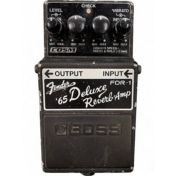 Used Fender FDR1 DELUXE 65 REVERB AMP Effect Pedal