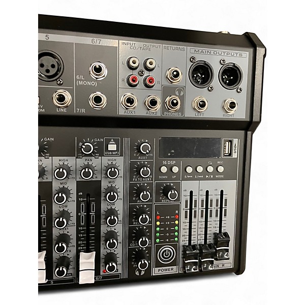 Used Depusheng XT7 7 CHANNEL PROFESSIONAL MIXING CONSOLE Unpowered Mixer