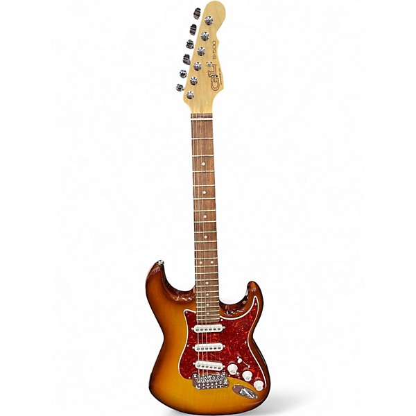 Used G&L Fullerton Deluxe S500 Tobacco Sunburst Old School Solid Body Electric Guitar