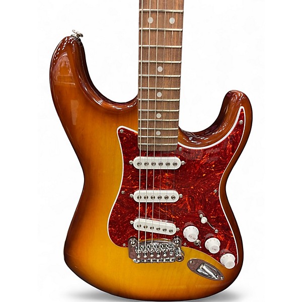 Used G&L Fullerton Deluxe S500 Tobacco Sunburst Old School Solid Body Electric Guitar