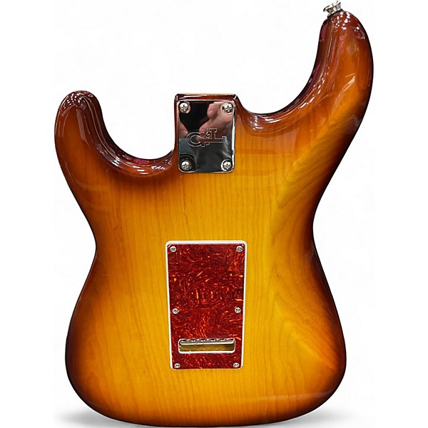 Used G&L Fullerton Deluxe S500 Tobacco Sunburst Old School Solid Body Electric Guitar