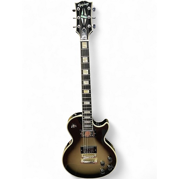 Used Epiphone Les Paul Custom Adam Jones Signature Silverburst Solid Body Electric Guitar